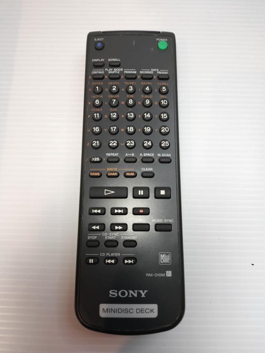 SONY ミニディスクデッキ MDS-JE700 Sony MDS-JE700 Black MD Deck recorder player w/Remote