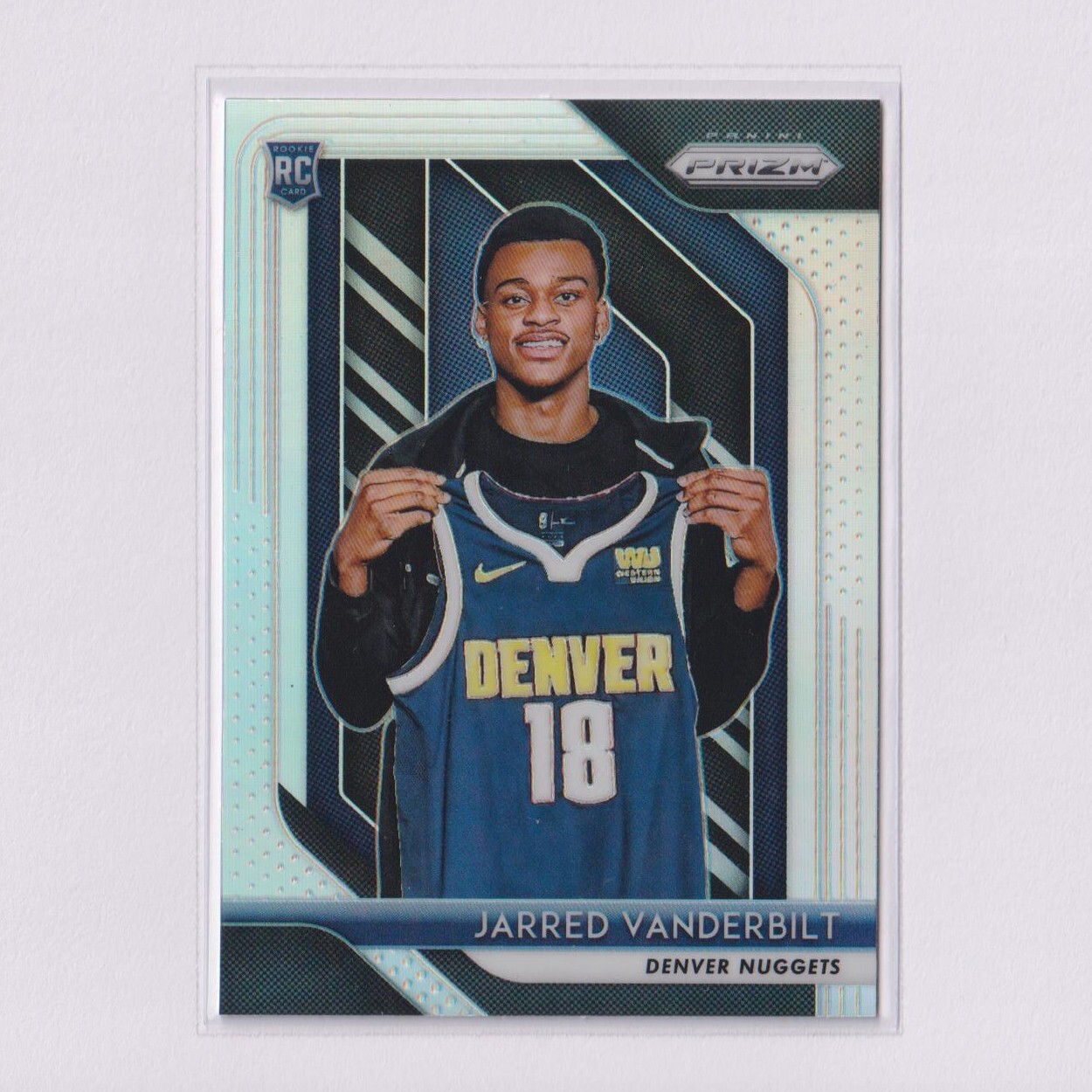 2018-19 Panini Prizm Silver Prizms #42 Jarred Vanderbilt RC Rookie