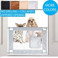 Pet Life Porta-Gate Travel Collapsible And Adjustable Folding Pet Cat Dog Gate