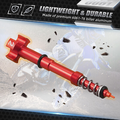 All Balls Extended Fuel Mixture Screw 46-6001 Compatible With/Replacement For Honda CRF150R 2007-2019, CRF150RB 2007-2019, CRF250R 2004-2009, CRF250X 2004-2017, CRF450R 2002-2008 In | Whizz