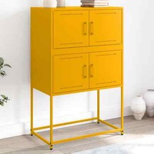 Sideboard Mustard Yellow 68.5x38.5x107  Steel A4C0