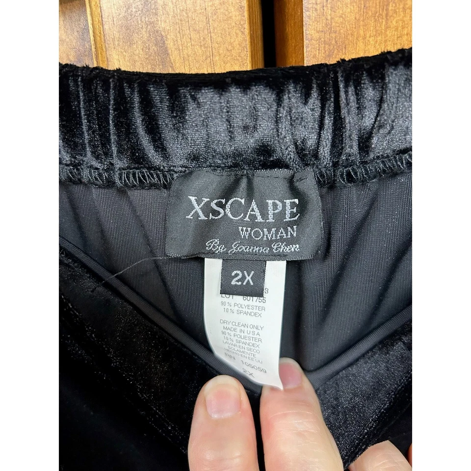 Maxi Pañuelo Falda Terciopelo Xscape by BG Joanna Chen Foto 4 de 4