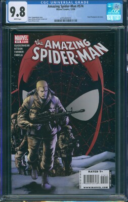 Amazing Spider-Man #574- CGC 9.8 NM/M!