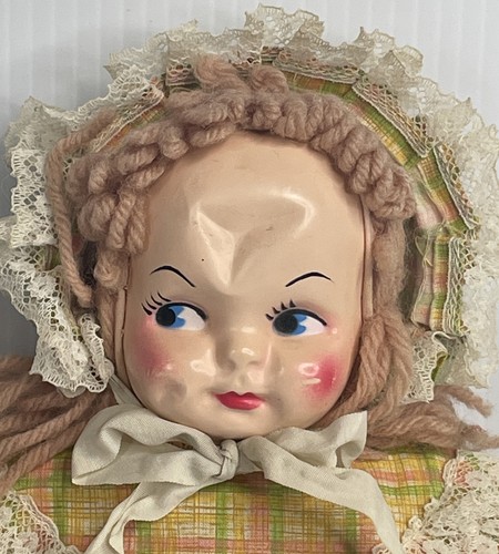Antique Topsy Turvy Doll 14" — Early 1900s | Black & White Doll - Condition - Picture 9 of 12