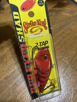 Strike King Red Eyed Shad Tungsten 2-Tap 7cm 14.20g Sinking Lure COLOURS 
