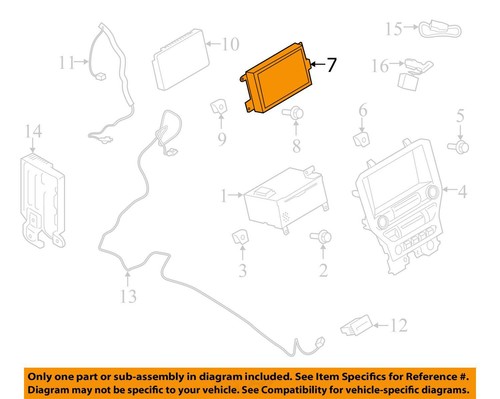 Info-GPS-TV Screen 8" Front Display Center Dash Fits 15-17 MUSTANG 787396 - Picture 2 of 16