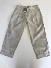 Livity Hemp and Recycled Plastic Bottles Women's Drawstring Pant Sand NWT Sz M