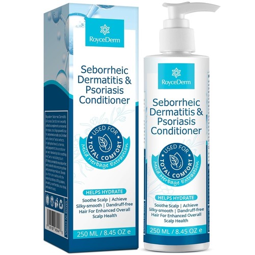 Roycederm Seborrheic Dermatitis Psoriasis Conditioner: Scalp Treatment for Fo...