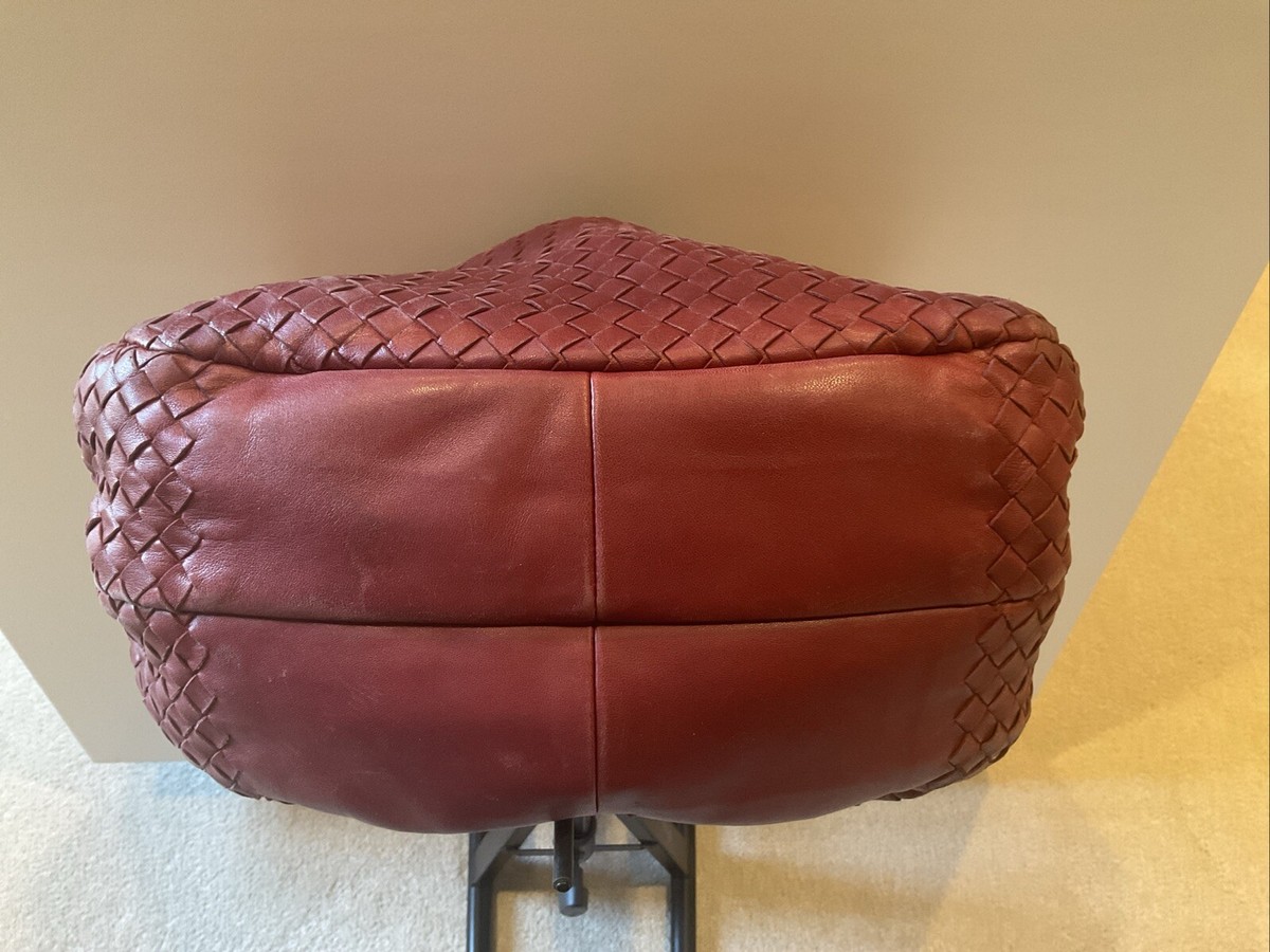 Bottega Veneta Intrecciato Campana Hobo Bag-Size Small-Color