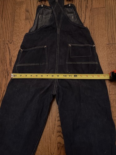Vintage Red Camel Sanforized  Bib Overalls Youth Barn Chore Work 1940? See Photo - Picture 20 of 24