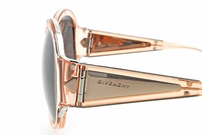New Authentic Givenchy SGV882 COL.0927 Italy Transparent 