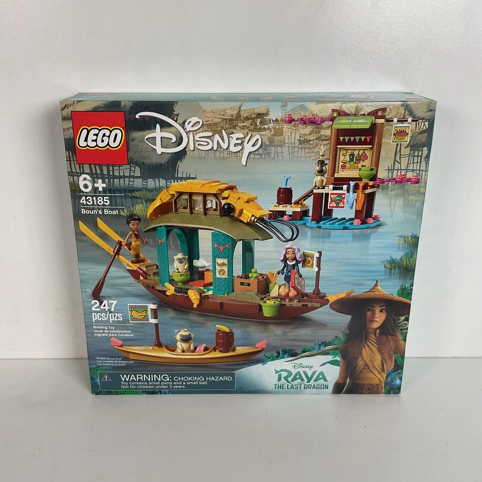Lego Disney La Bella y la Bestia, Raya Lote Belle’s Castle Boun’s Boat Heart Palace Foto 2 de 4