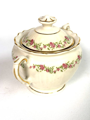 Syracuse "Cynthia" Federal China Cream & Sugar Set - Picture 2 of 16