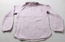 Old Navy Girl's Sweater-Fleece Half-Zip Tunic Sweater WR4 Lilac Large NWT