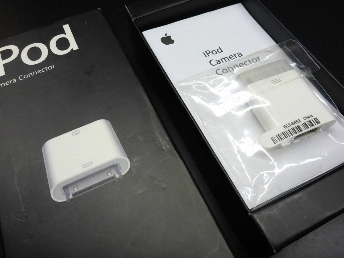 NEU Apple iPod Camera Connector M9861G/B ORIGINAL und OVP