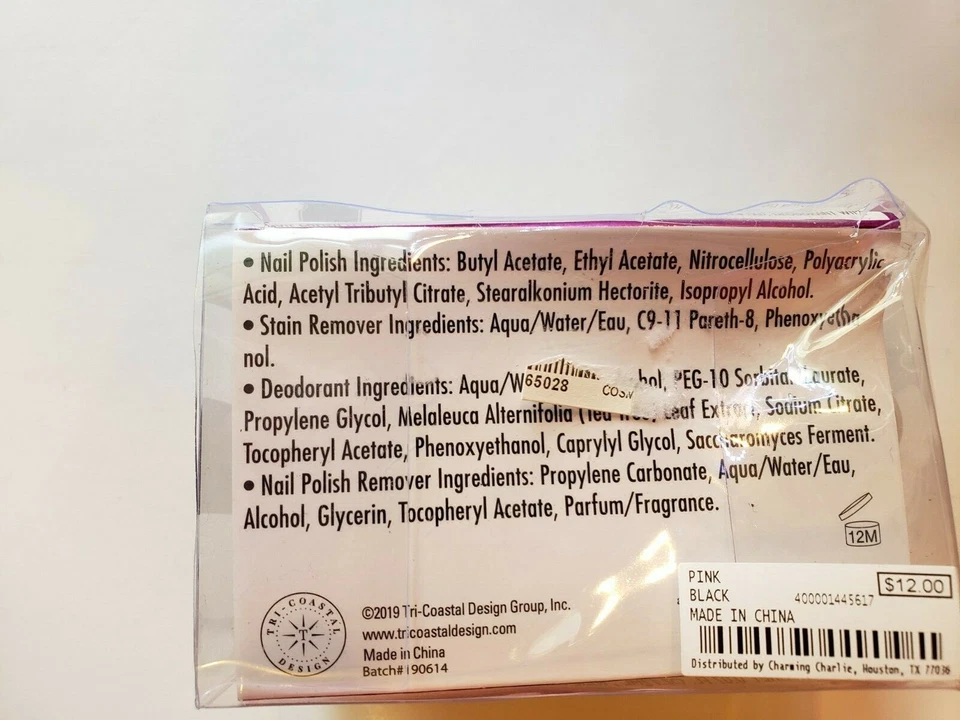 Oh No! On The Go Women's 38Pc Emergency Kit Cosmetics, Floss, Polish, Sewing Kit - Image 3 of 4