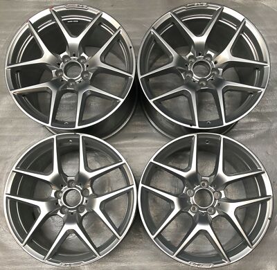 4 Orig Mercedes-Benz AMG Alloy Wheels 9Jx19 ET58 A1904010300 AMG