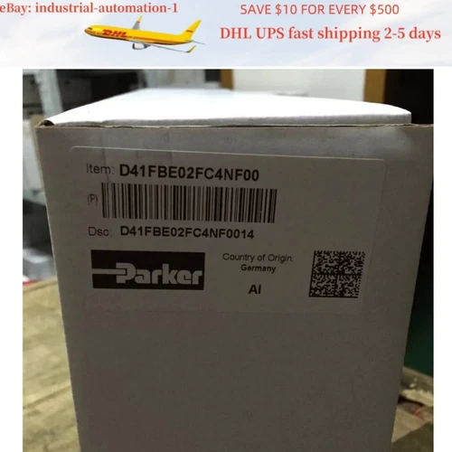 DHL Shipping D41FBE02FC4NF00 PARKER Proportional valve