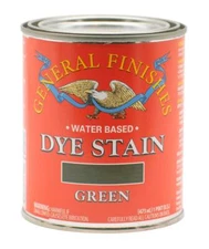 General Finishes Water Based Dye 1 Pint Green
