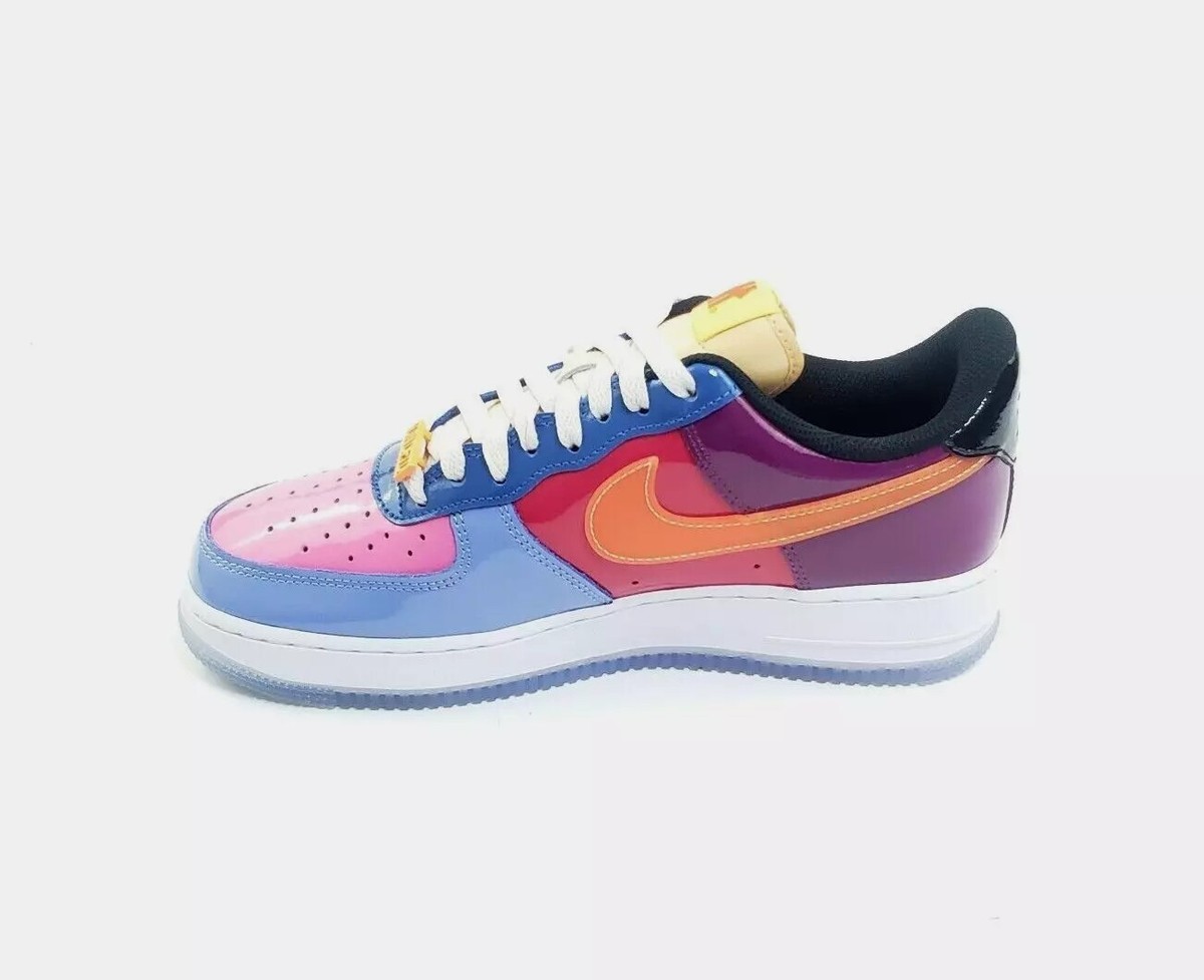 Nike Undefeated X Air Force 1 Low Total Orange Patent