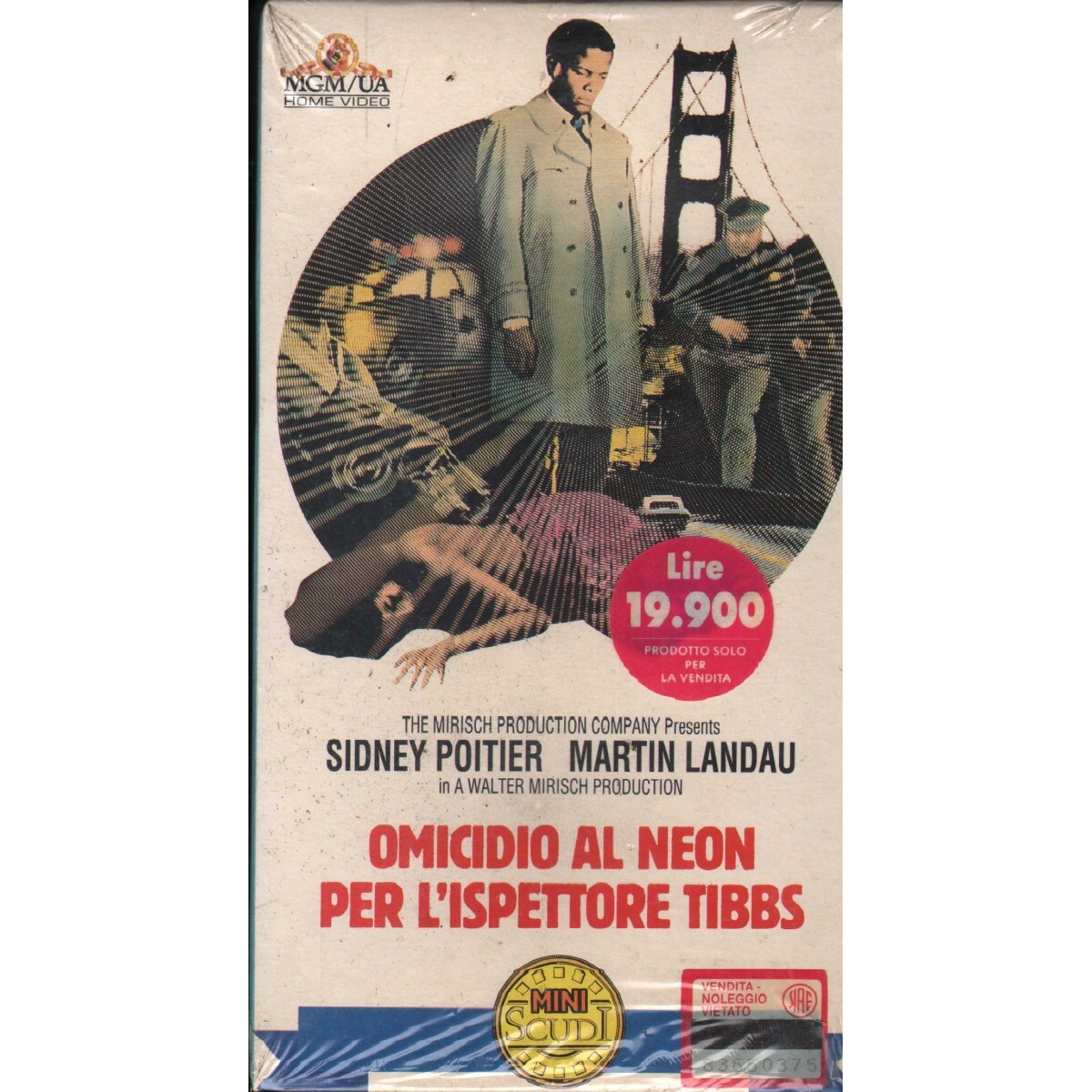 Neon Murder For Tibbs VHS Inspector Gordon Douglas Univideo - PIV99442 Yes