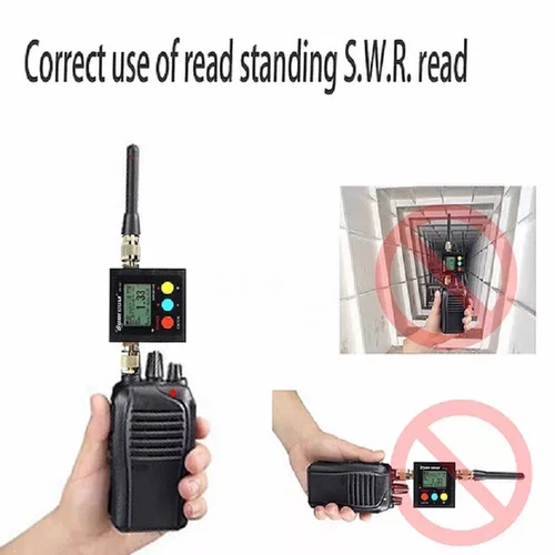 Surecom SW102 VSWR Power Meter 125-525MHz N-J SL16 RF Watt Frequency Counter - Picture 8 of 9