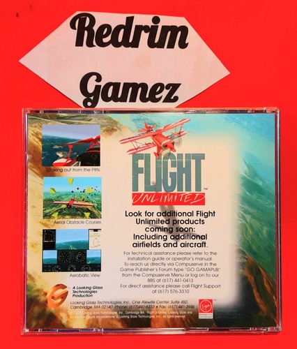 Flight Unlimited PC CD-Rom Video Games Simulation - Picture 3 of 3