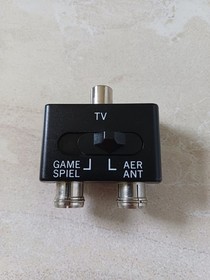 RF TV Switch Splitter Aerial Antenna for SNES NES N64 Nintendo 64