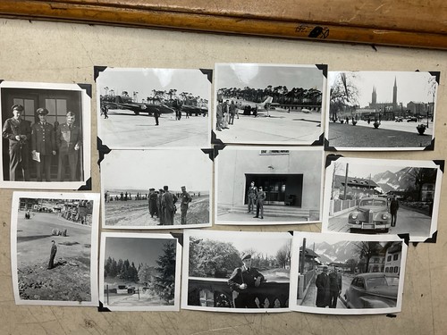 55 Foto - 1940/50 USAF 36° Gruppo Base Aerea Militare di stanza in Germania Rare - Foto 9 di 22