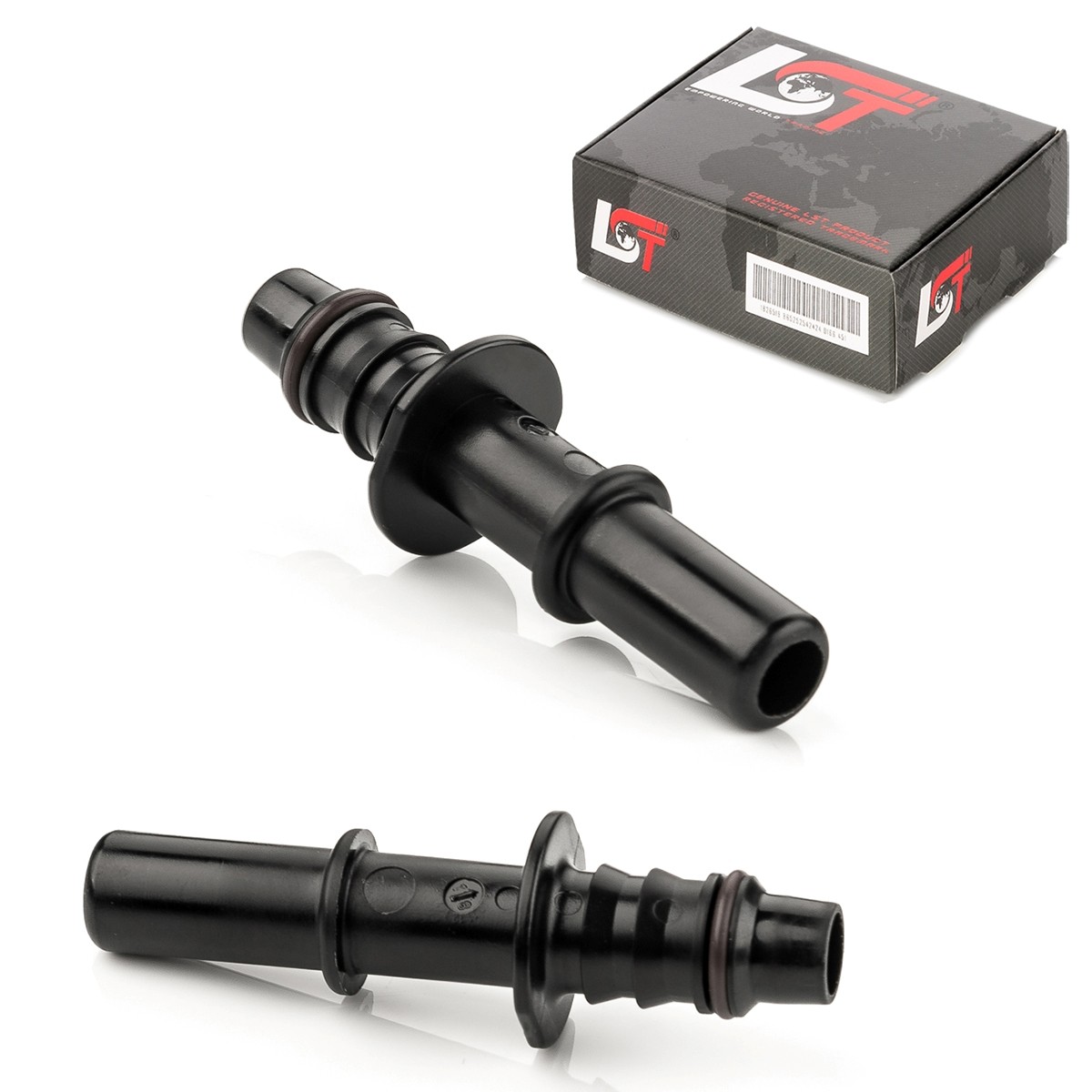 2x Counterpart Quick Release Straight Fuel Line 9.49 x 9mm for MERCEDES