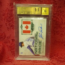 Leaf 2015 Legends National Pride Ferguson Jenkins Autograph BGS 9.5
