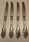 Grande Baroque Sterling Silver by Wallace – 4 Butter Knives
