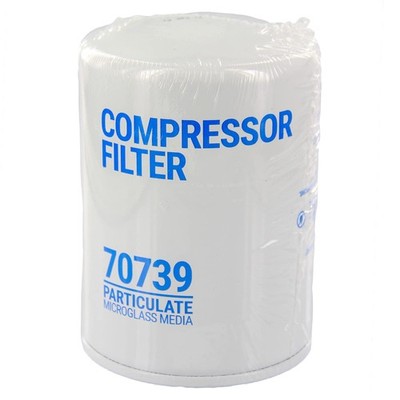 Aftermarket Quincy 128598 Spin-On Oil Filter | Replacement Part | Compressor Lu