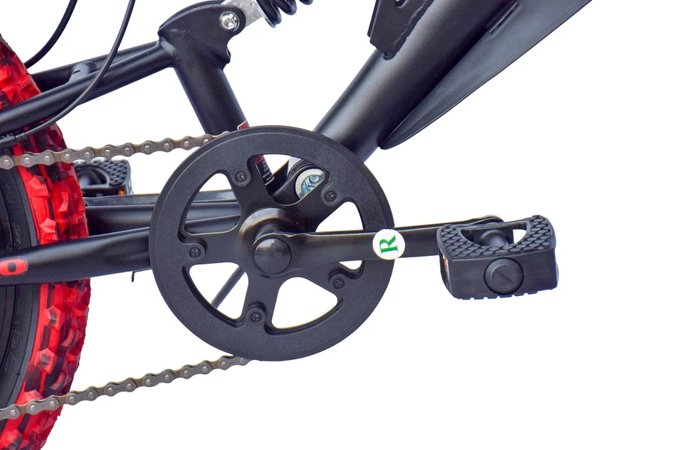 WYNN Mountainbike 20 Zoll KMB1.0 schwarz-rot 7 Gänge - Bild 2 von 4