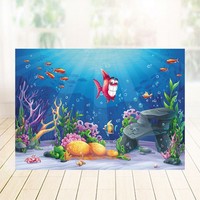 Unterwasserwelt-Kulisse Hintergrund FüR Die Fotografie Aquarium-Hintergrund