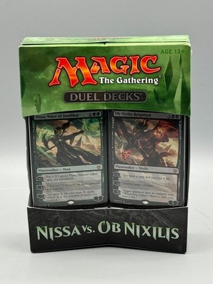 Magic the Gathering MTG Nissa x OB Nixilis Duel Decks Kit Sealed New Authentic