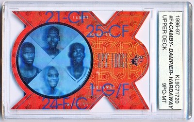 1996-97 SP Camby Dampier Hardaway McDyess SPx Force Rc #F4 - ASA 9 