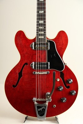 Gibson USA 1967 ES-330TDC Bigsby Cherry Full Hollow mit Spanplattenkoffer