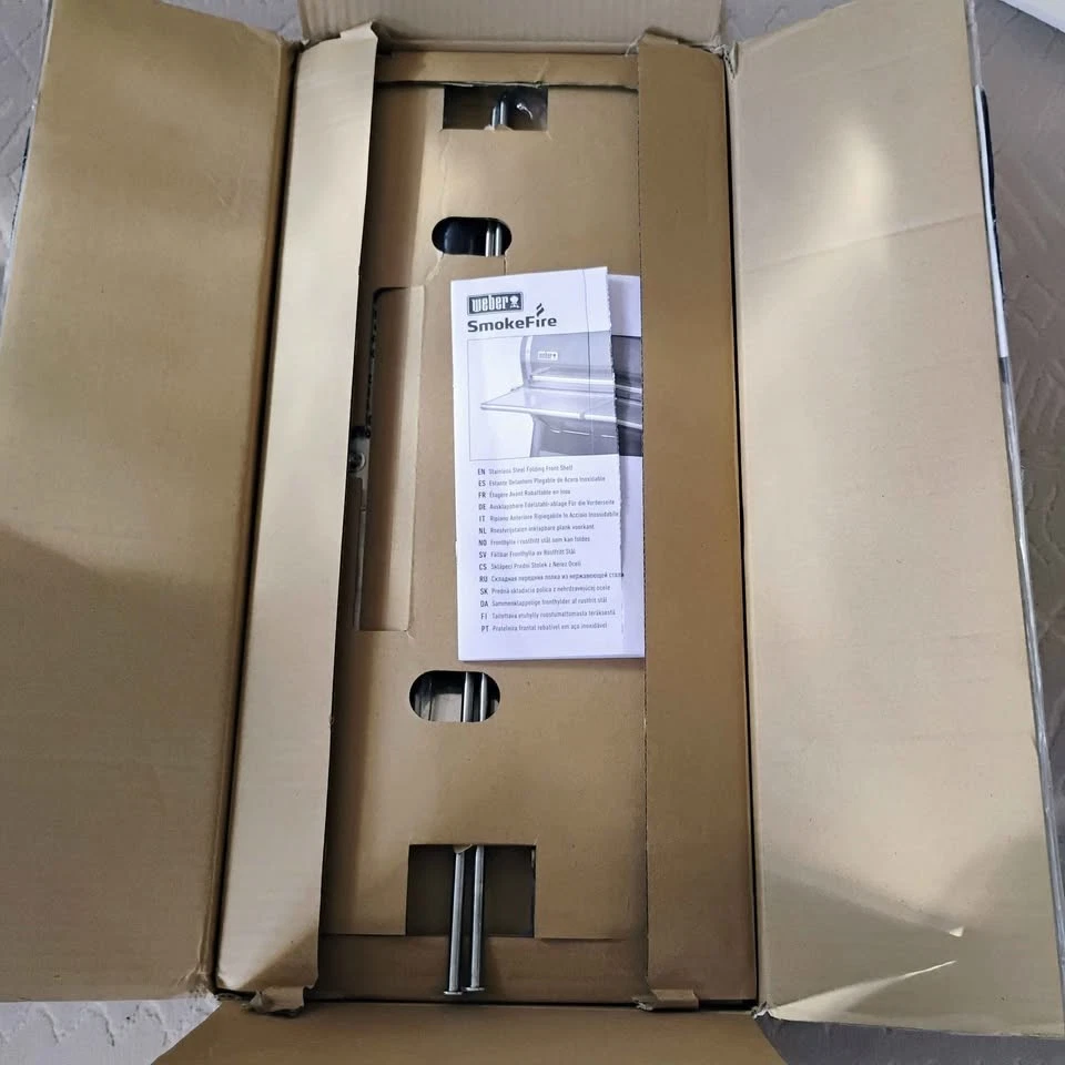 Estante frontal plegable de acero inoxidable - SMOKEFIRE EX6/EPX6 Foto 2 de 2