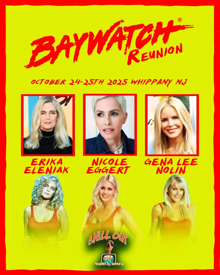 Фотография с автографом Эрики Елениак с сертификатом подлинности JSA Baywatch Playboy ET МЕТАЛЛИК - Изображение 3 из 4