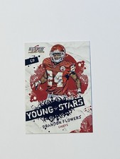 2009 Score Inscriptions - Young Stars Brandon Flowers #3 /499 Kansas City Chiefs