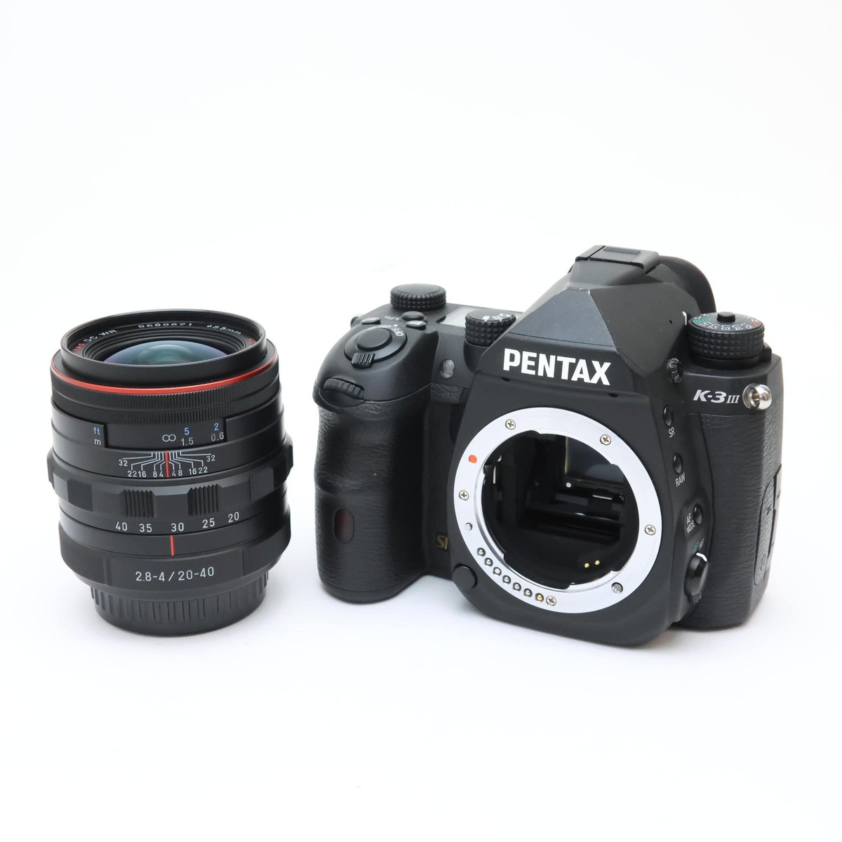 Lens Pentax K3 Iii Gps Pentax K-3 Mark III Black 20-40mm Lens Kit