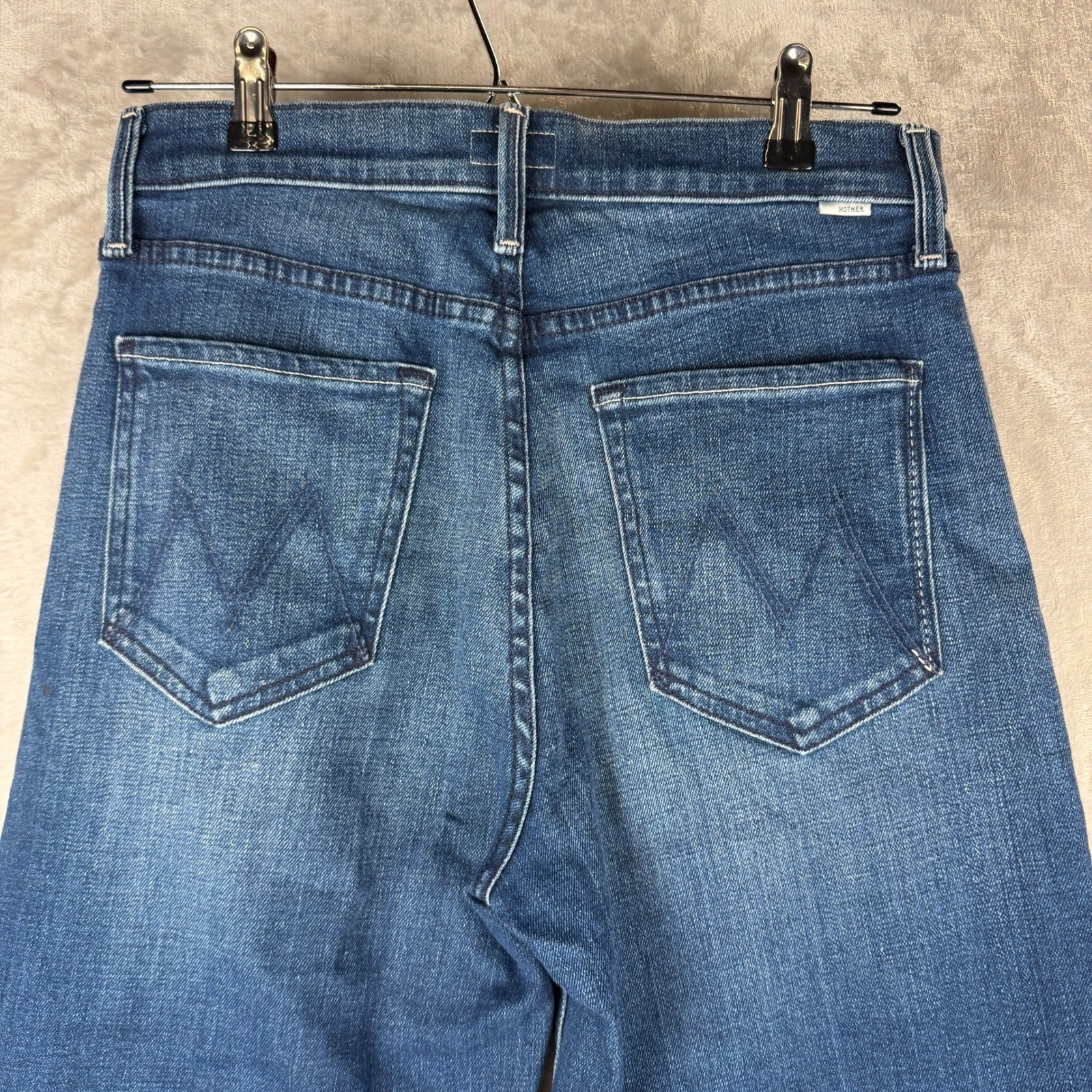 Mother Denim The rambler zip ankle Jeans Blue Medium Wash Size 29 image 8