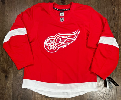 NWT Fanatics NHL Authentic Pro Hockey Jersey Detroit Red Wings No Name Size 54