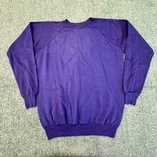 Vintage Deadstock 80s Tultex Crewneck Sweatshirt Size Medium Pullover Nwt