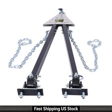 Professional 5000lb Universal Tow Bar W2 Chains For Bumper Mount Tow Bar Professional 5000lb Universal Tow Bar W2 Chains For Bumper Mount Tow Bar