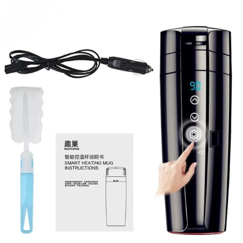 12V 24V Car Electric Kettle Travel Coffee Mug Heater - Stainless Steel, LCD Temp
Opens in a new wind