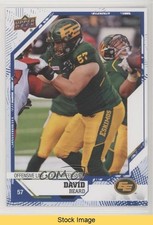 2019 Upper Deck CFL Blue David Beard #131 READ q2l