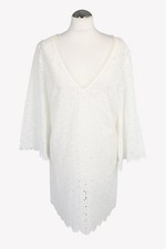 Kate Spade Damen Bademode Gr. 36 Weiß Badekleid Tunika Beachwear Sommer