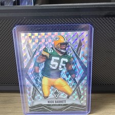 Panini 2025 Phoenix Football Nick Barnett #68 Silver Pyramids Green Bay